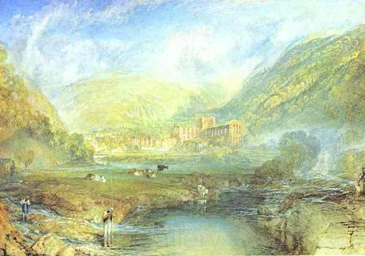 J.M.W. Turner Rivaulx Abbey, Yorkshire